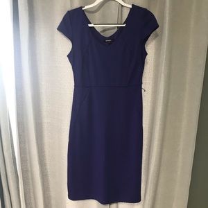 Purple business casual dress, size S